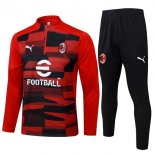 Sudadera De Training AC Milan 2024/2025 Rojo