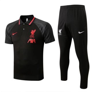 Polo Liverpool Conjunto Completo 2022/2023 Negro Polo Liverpool Conjunto Completo 2022/2023 Negro