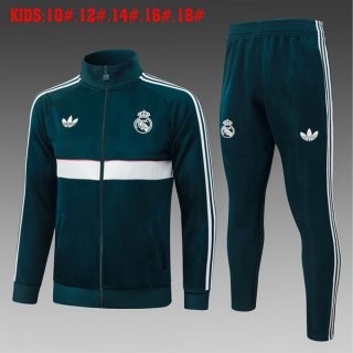 Ninos Chandal Real Madrid 2026/2027 Verde 3