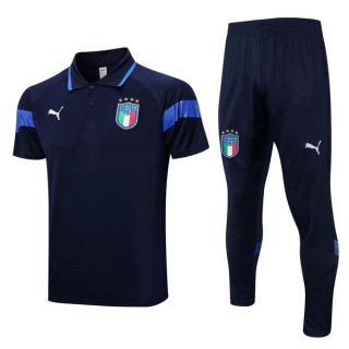 Polo Italia Conjunto Completo 2023/2024 Azul 5 Polo Italia Conjunto Completo 2023/2024 Azul 5