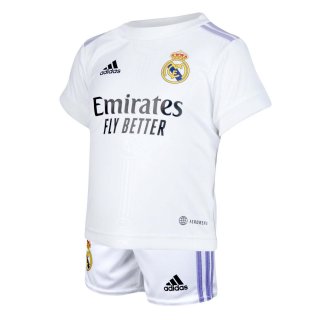 Camiseta Real Madrid Primera Bebé 2022/2023 Camiseta Real Madrid Primera Bebé 2022/2023