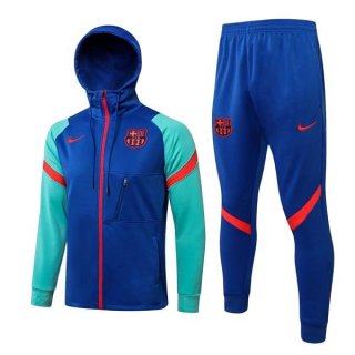 Chandal Con Capucha Barcelona 2022 Azul Verde Chandal Con Capucha Barcelona 2022 Azul Verde