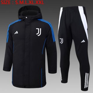 Abrigo Juventus Conjunto Completo 2024/2025 Negro Abrigo Juventus Conjunto Completo 2024/2025 Negro