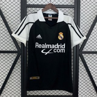 Tailandia Camiseta Real Madrid Segunda Equipación Retro 2001-2002 Tailandia Camiseta Real Madrid Segunda Equipación Retro 2001-2002