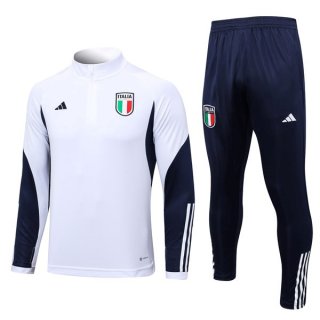Sudadera De Training Italia 2023/2024 Blanco Sudadera De Training Italia 2023/2024 Blanco