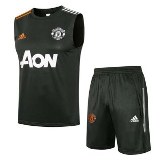 Camiseta Manchester United Sin Mangas Conjunto Completo 2022 Camiseta Manchester United Sin Mangas Conjunto Completo 2022