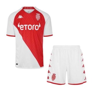 Camiseta AS Monaco Primera Equipación Niño 2022/2023 Camiseta AS Monaco Primera Equipación Niño 2022/2023