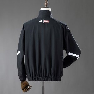 Rompevientos Real Madrid 2026 Negro 2 Rompevientos Real Madrid 2026 Negro 2