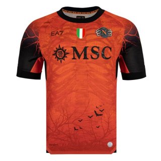 Tailandia Camiseta Napoli Halloween 2025/2026 Naranja