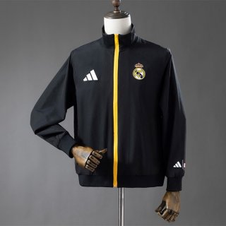 Rompevientos Real Madrid 2026 Negro