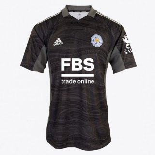 Tailandia Camiseta Leicester City Portero 2021/2022 Negro Tailandia Camiseta Leicester City Portero 2021/2022 Negro