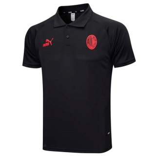 Polo AC Milan 2023/2024 Negro 2 Polo AC Milan 2023/2024 Negro 2