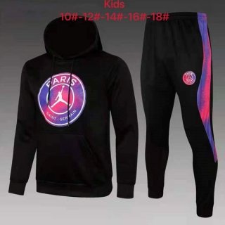 Niños Chandal Con Capucha Paris Saint Germain 2022 Negro Rosa Niños Chandal Con Capucha Paris Saint Germain 2022 Negro Rosa