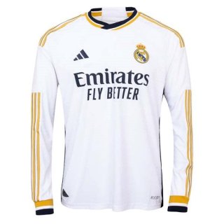 Tailandia Camiseta Real Madrid Primera Equipación ML 2023/2024 Tailandia Camiseta Real Madrid Primera Equipación ML 2023/2024