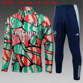 Ninos Sudadera De Training Arsenal 2025/2026 Verde Rojo Ninos Sudadera De Training Arsenal 2025/2026 Verde Rojo