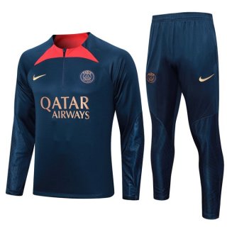 Sudadera De Training PSG 2024 Azul Rojo Sudadera De Training PSG 2024 Azul Rojo
