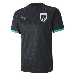 Segunda Equipación Tailandia Camiseta Austria 2020 Negro Segunda Equipación Tailandia Camiseta Austria 2020 Negro