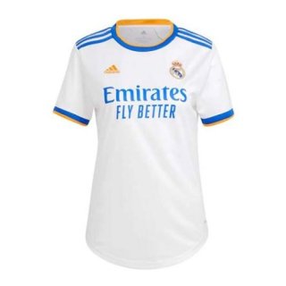 Primera Equipación Camiseta Real Madrid Mujer 2021/2022 Primera Equipación Camiseta Real Madrid Mujer 2021/2022