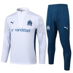 Sudadera De Training Marsella 2024/2025 Blanco Sudadera De Training Marsella 2024/2025 Blanco