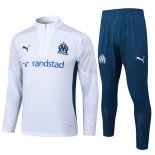 Sudadera De Training Marsella 2024/2025 Blanco