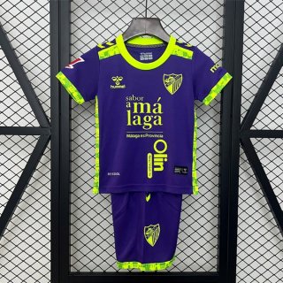 Camiseta Málaga Segunda Equipación Niño 2024/2025 Camiseta Málaga Segunda Equipación Niño 2024/2025