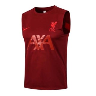 Camiseta Liverpool Sin Mangas 2022 Rojo Camiseta Liverpool Sin Mangas 2022 Rojo