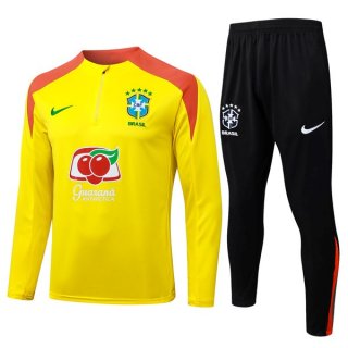 Sudadera De Training Brasil 2026/2027 Amarillo
