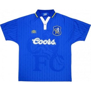 Primera Equipación Tailandia Camiseta Chelsea ML Retro 1997 Azul Primera Equipación Tailandia Camiseta Chelsea ML Retro 1997 Azul