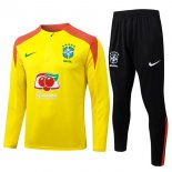 Sudadera De Training Brasil 2026/2027 Amarillo Sudadera De Training Brasil 2026/2027 Amarillo