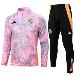 Chandal Real Madrid 2024/2025 Rosa Gris Chandal Real Madrid 2024/2025 Rosa Gris