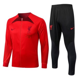 Chandal Liverpool 2023 Rojo Negro Chandal Liverpool 2023 Rojo Negro