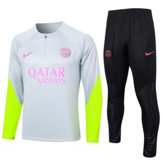 Sudadera De Training PSG 2024/2025 Gris Sudadera De Training PSG 2024/2025 Gris