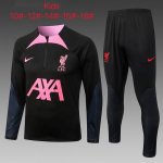 Niños Sudadera De Training Liverpool 2023 Negro Rosa Niños Sudadera De Training Liverpool 2023 Negro Rosa