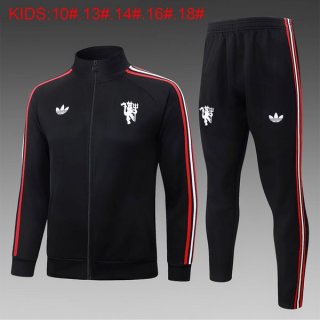 Ninos Chandal Manchester United 2026/2027 Negro 2