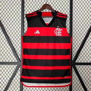 Tailandia Camiseta Flamengo Primera Equipación Sin Mangas 2024/2025 Tailandia Camiseta Flamengo Primera Equipación Sin Mangas 2024/2025