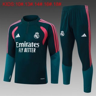 Ninos Sudadera De Training Real Madrid 2026/2027 Verde 2