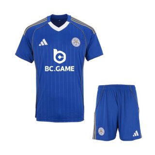 Camiseta Leicester City Primera Equipación Niño 2025/2026
