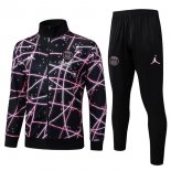 Chandal PSG 2025/2026 Negro Rosa 2
