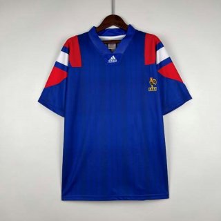 Tailandia Camiseta Francia Primera Equipación Retro 1992-1994 Tailandia Camiseta Francia Primera Equipación Retro 1992-1994