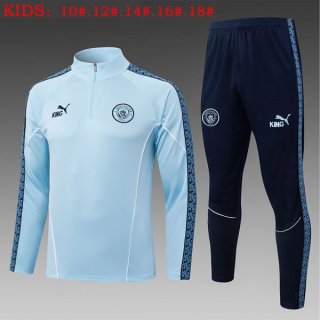Ninos Sudadera De Training Manchester City 2026/2027 Azul 2