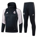 Chandal Con Capucha PSG 2025/2026 Gris Rosa