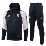 Chandal Con Capucha PSG 2025/2026 Gris Rosa