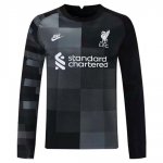 Tailandia Camiseta Liverpool Portero ML 2021/2022 Negro Tailandia Camiseta Liverpool Portero ML 2021/2022 Negro