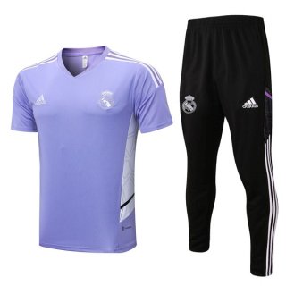 Entrenamiento Real Madrid Conjunto Completo 2022/2023 Purpura Entrenamiento Real Madrid Conjunto Completo 2022/2023 Purpura