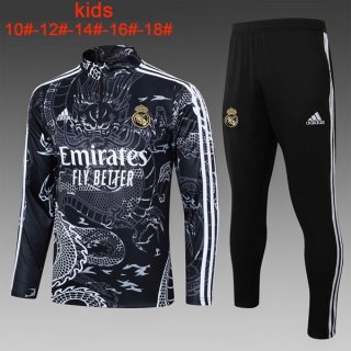 Ninos Sudadera De Training Real Madrid 2024 Negro 2 Ninos Sudadera De Training Real Madrid 2024 Negro 2