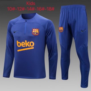 Niños Sudadera De Training Barcelona 2023 Azul Niños Sudadera De Training Barcelona 2023 Azul