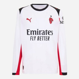 Tailandia Camiseta AC Milan Segunda Equipación ML 2025/2026
