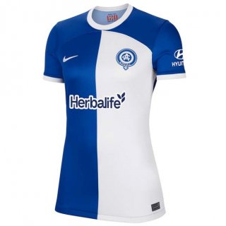 Camiseta Atletico de Madrid Segunda Equipación Mujer 2023/2024 Camiseta Atletico de Madrid Segunda Equipación Mujer 2023/2024