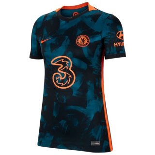 Tercera Equipación Camiseta Chelsea Mujer 2021/2022 Tercera Equipación Camiseta Chelsea Mujer 2021/2022
