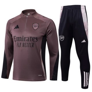 Sudadera De Training Arsenal 2025/2026 Purpura Gris Sudadera De Training Arsenal 2025/2026 Purpura Gris